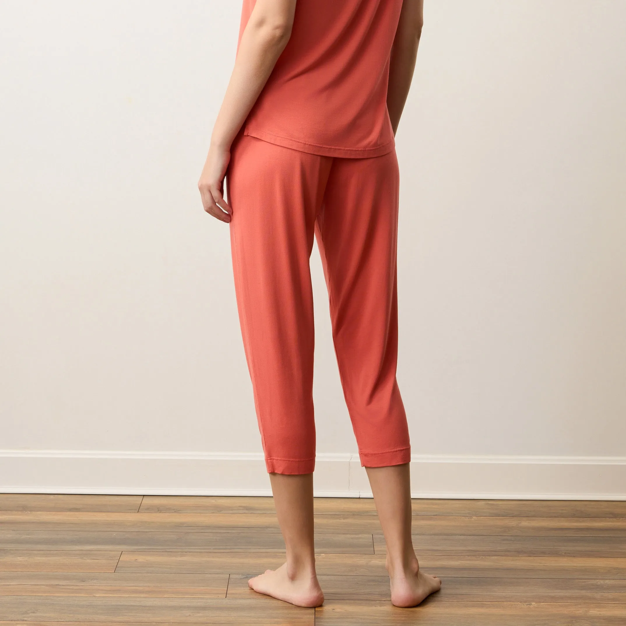 Silktouch TENCEL™ Relaxed Capri Pants