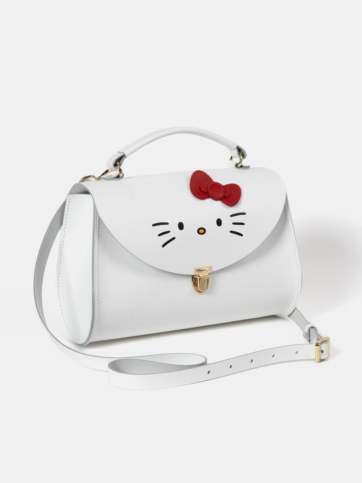 The Hello Kitty Poppy Bag - Brilliant White