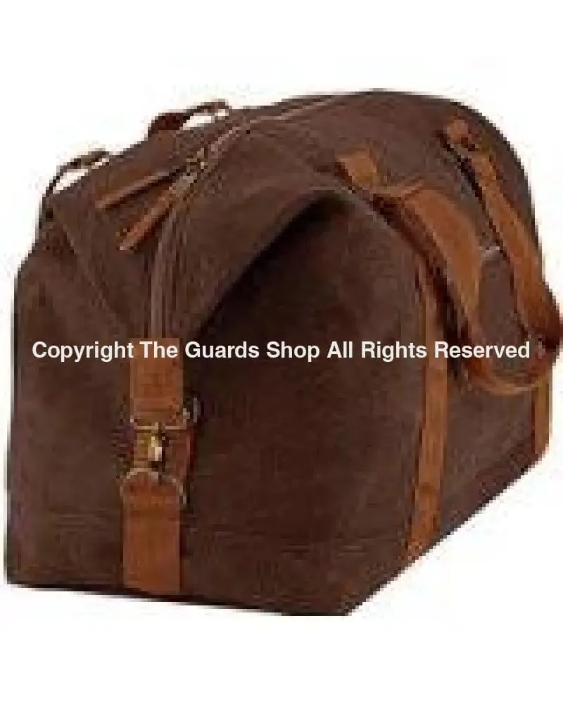 The Household Cavalry Vintage Canvas Satchel