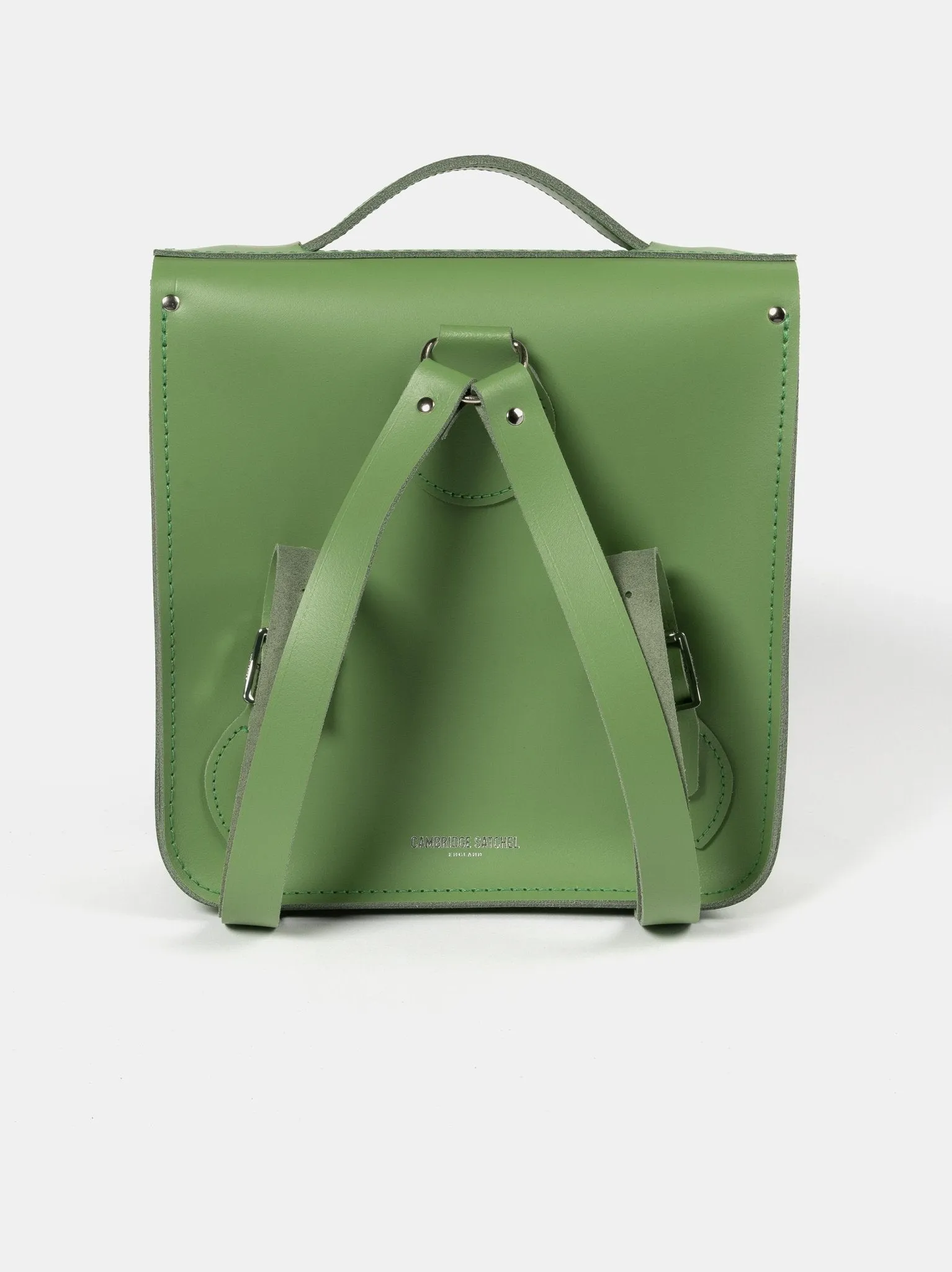 The Small Portrait Backpack - Heather Green