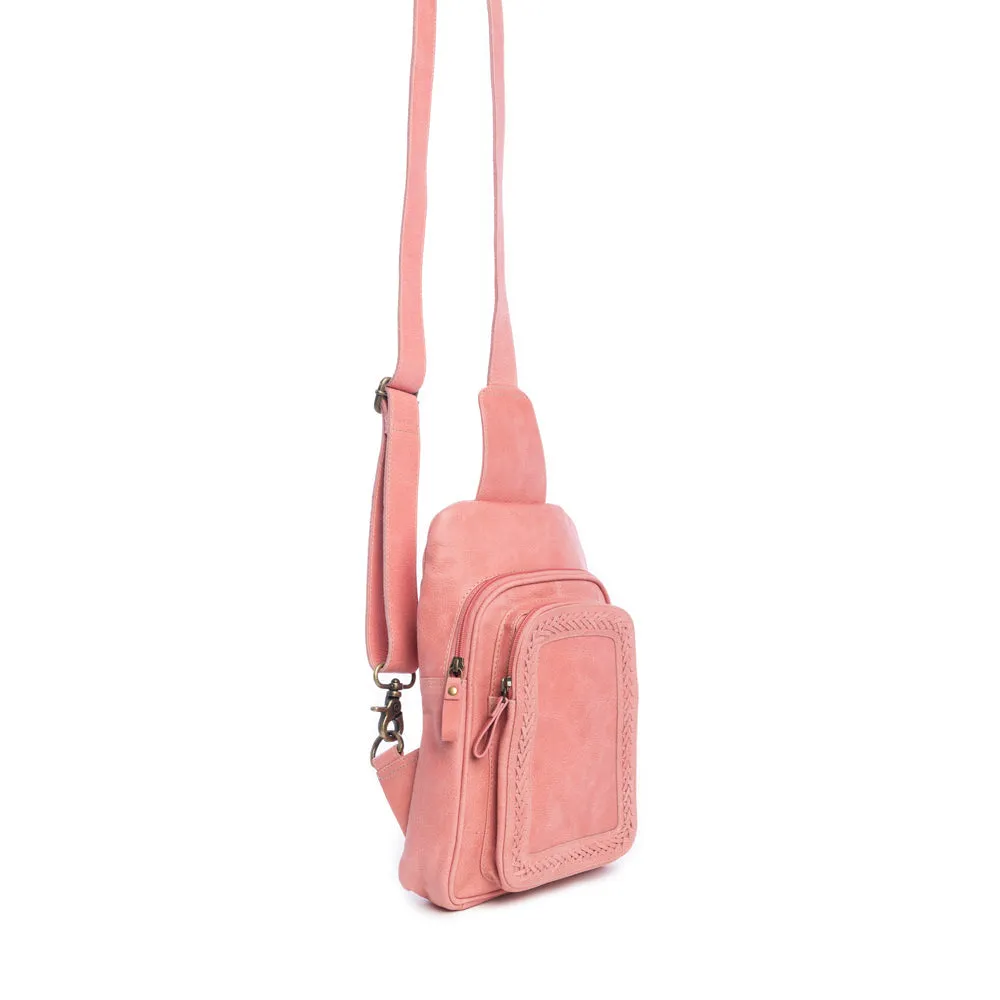 Willow Canyon Sling Bag In Pink