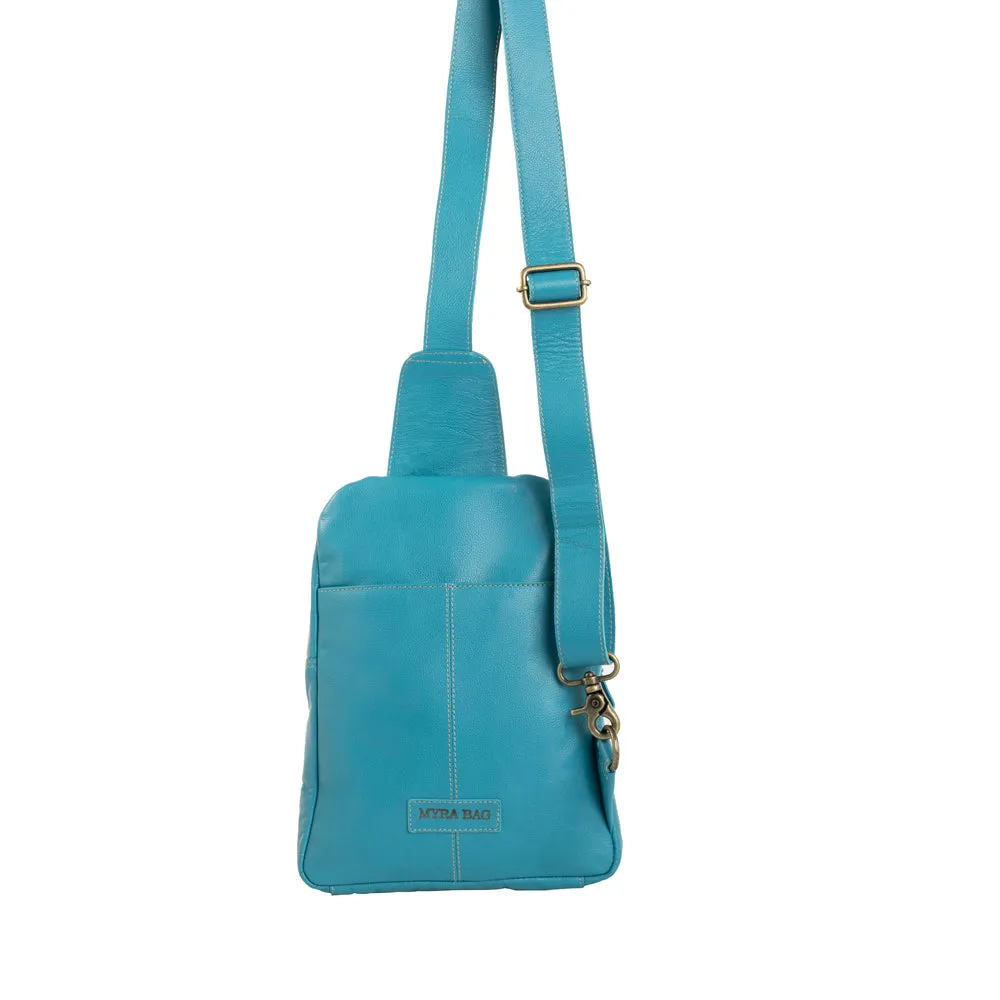 Willow Canyon Sling Bag In River Blue